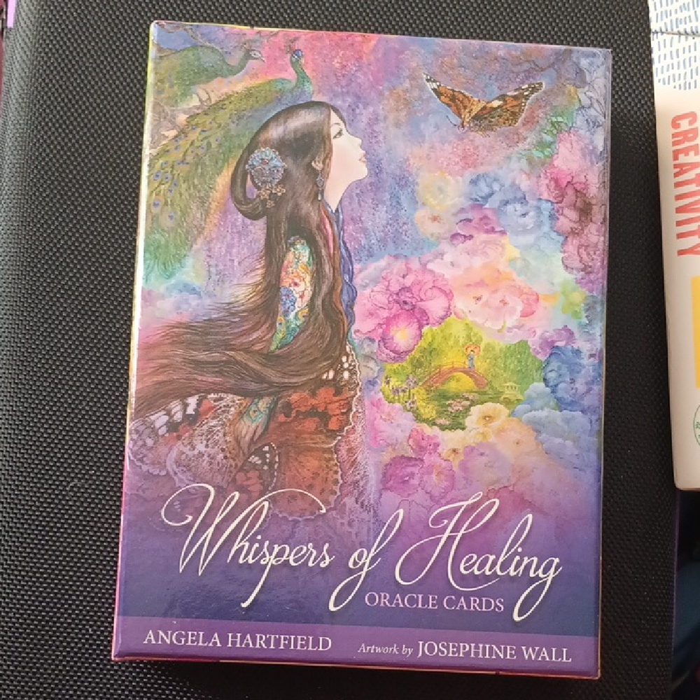 Whispers of Healing Oracle Cards by - Multicolor